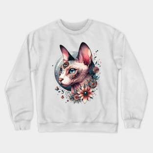 Sphynx Cat Crewneck Sweatshirt